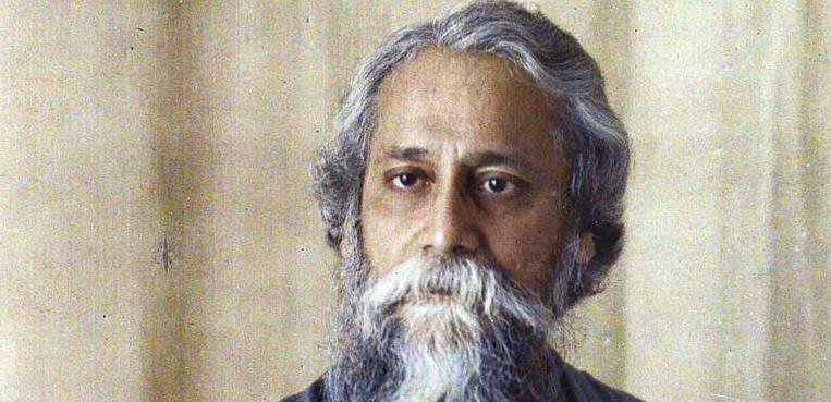 The poet Rabindranath Tagore
