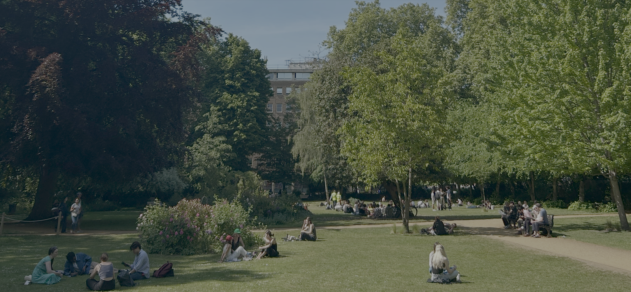 Gordon Square, the heart of Bloomsbury and UCL.