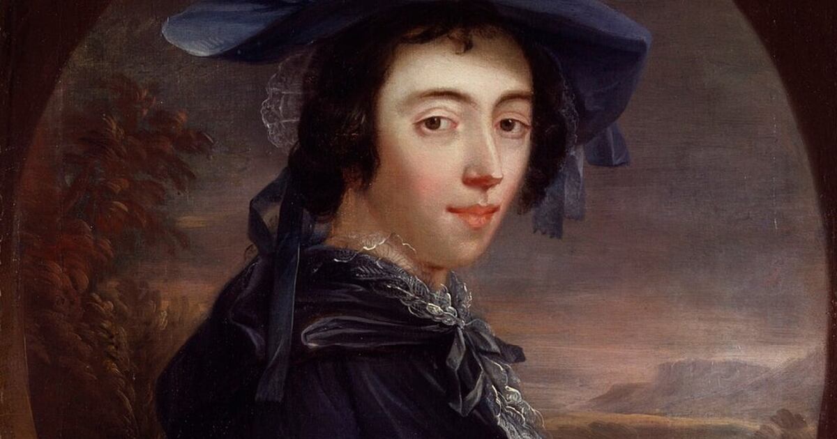 Margaret 'Peg' Woffington by John Lewis, painted a few years before her retirement in 1757.
